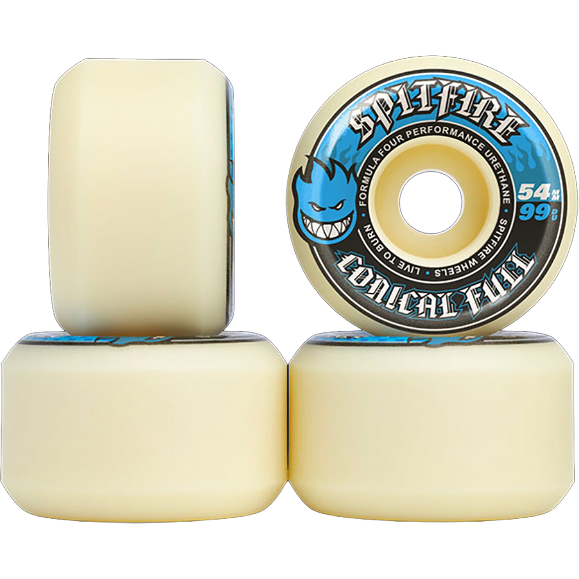 Spitfire Formula Four Conical Full 99du Skateboard Wheels 53mm