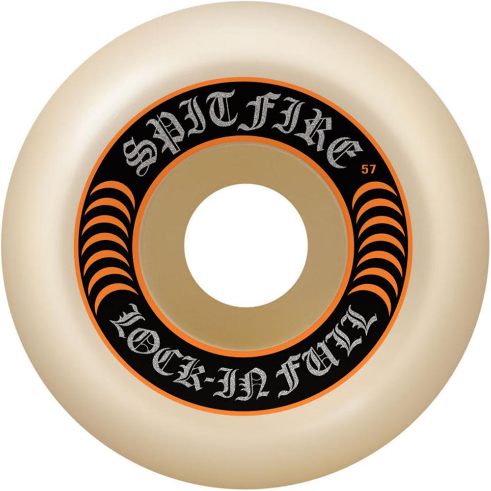 Spitfire Formula Four Lock-In Fulls 99DU Skateboard Wheels 57mm