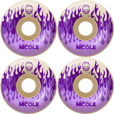 Spitfire Formula Four Nicole Hause Kitted Pro Radial 99du Wheels 54mm