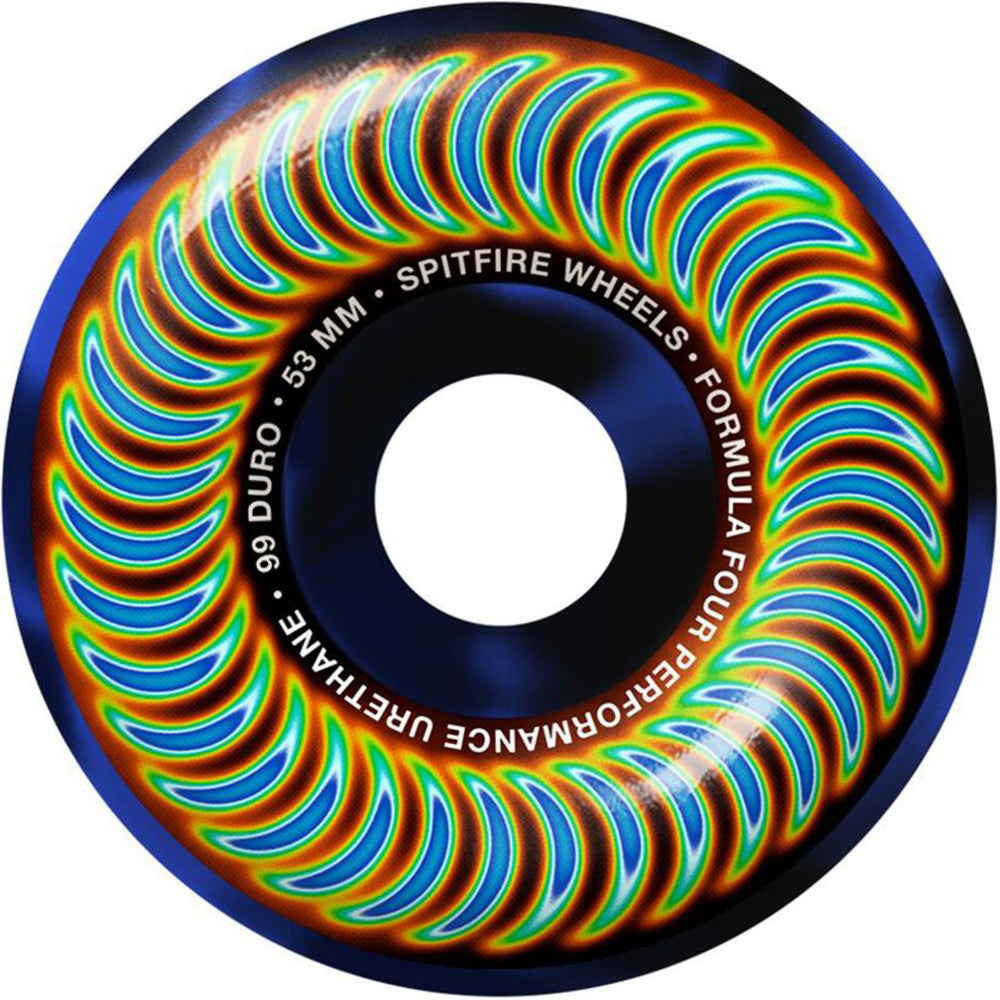 Spitfire Radioactive Classic Formula Four 99du Skateboard Wheels 53mm
