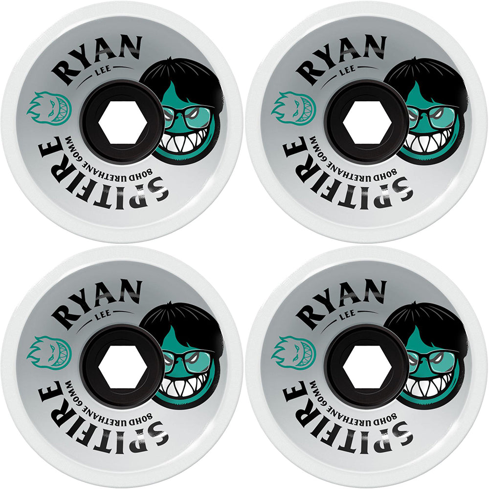 Spitfire Ryan Lee Burn Squad Superwides 80HD Skateboard Wheels 60mm