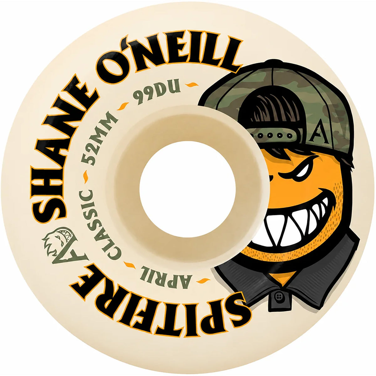 Spitfire x April Shane O'Neill Pro Formula Four Classic 99du Skateboard Wheels 54mm