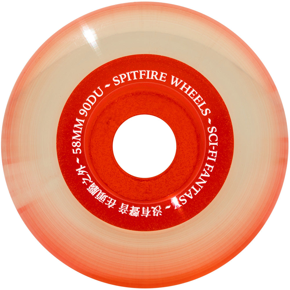 Spitfire x Sci-Fi Fantasy Sapphires Soft 90 Duro Cruisers Skateboard Wheels 58mm