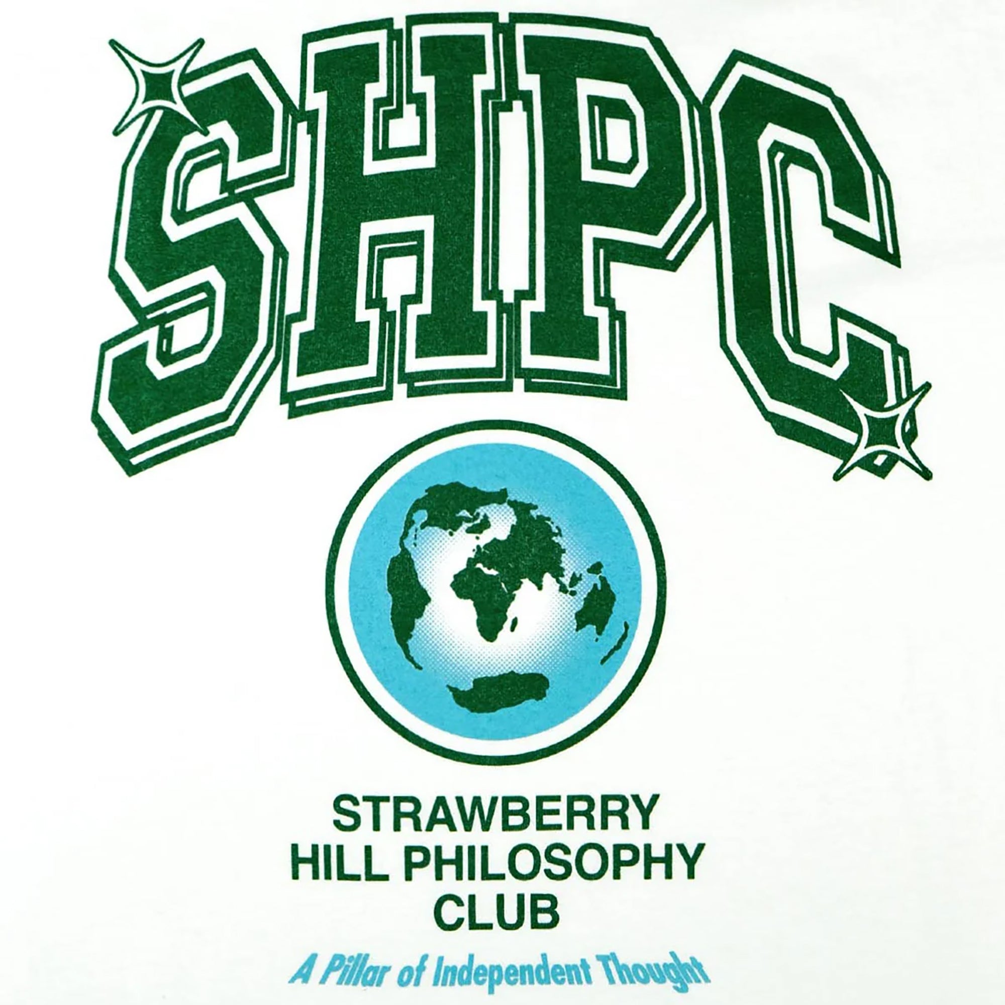 Strawberry Hill Philosophy Club Pillar Of Independent Thought Tee White