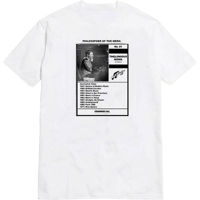Strawberry Hill Philosophy Club Public Radio Tee White