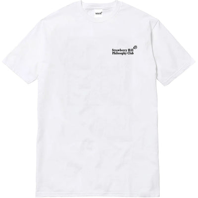 Strawberry Hill Philosophy Club Think About It Tee White