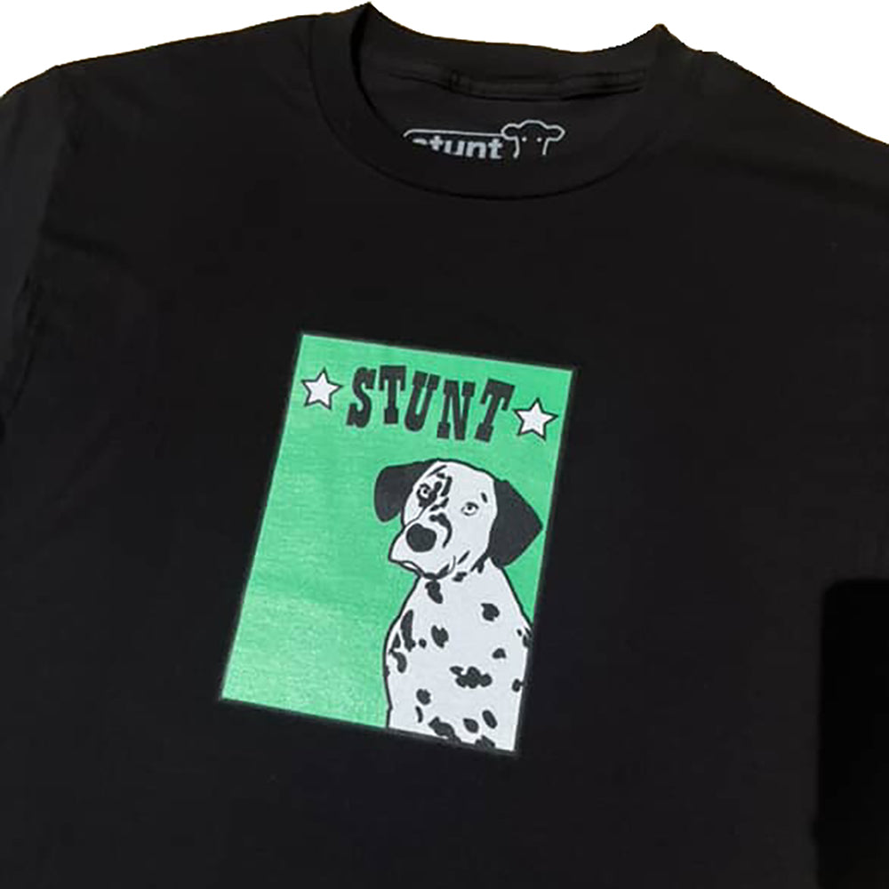 Stunt 365 Dalmatian T Shirt Black