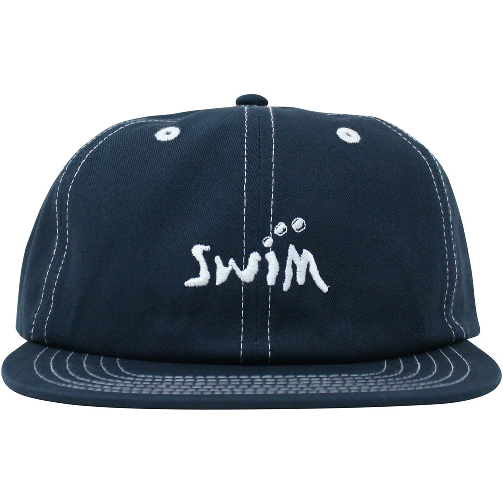 Swim Logo 6 Panel Hat Navy