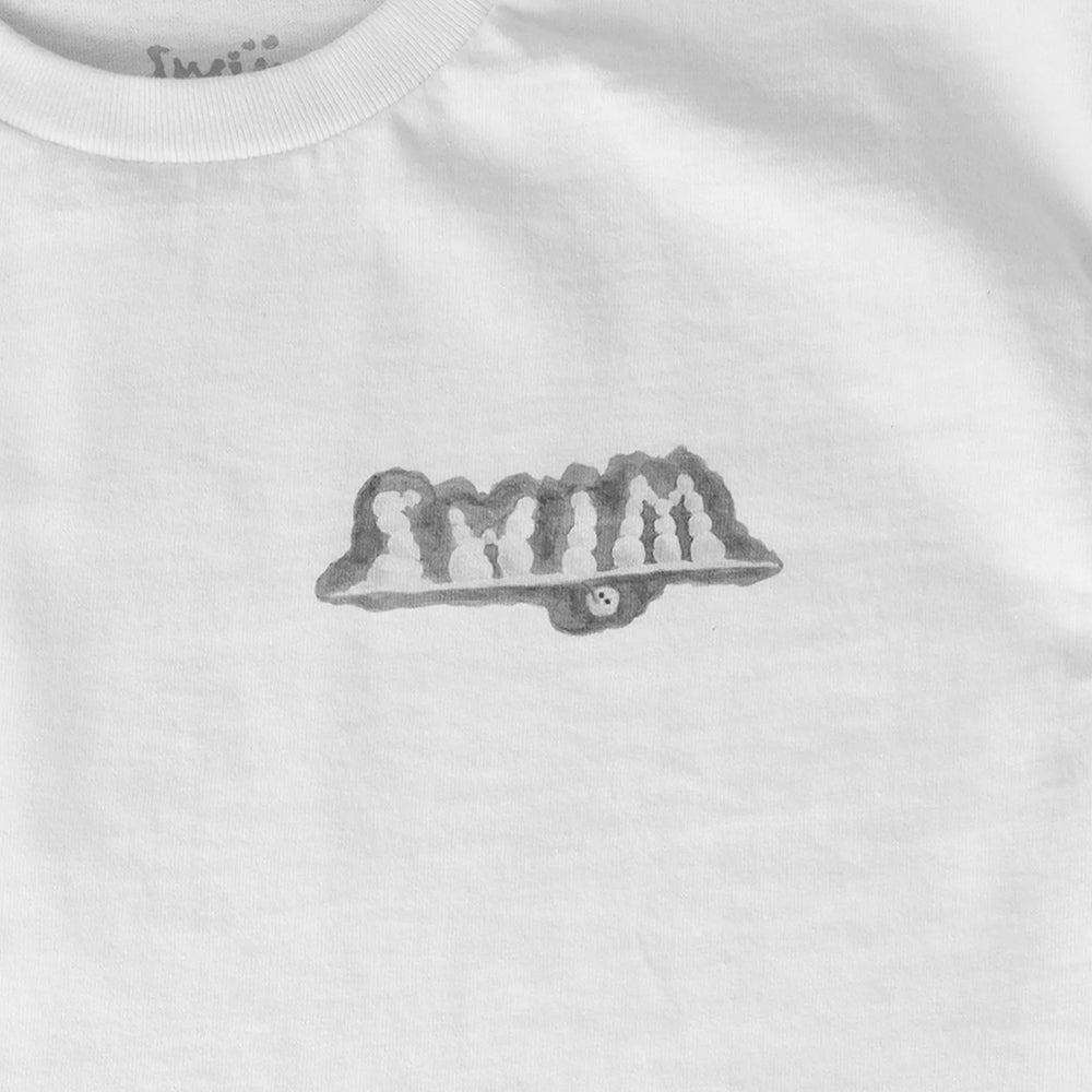 Swim Reaper Tee White