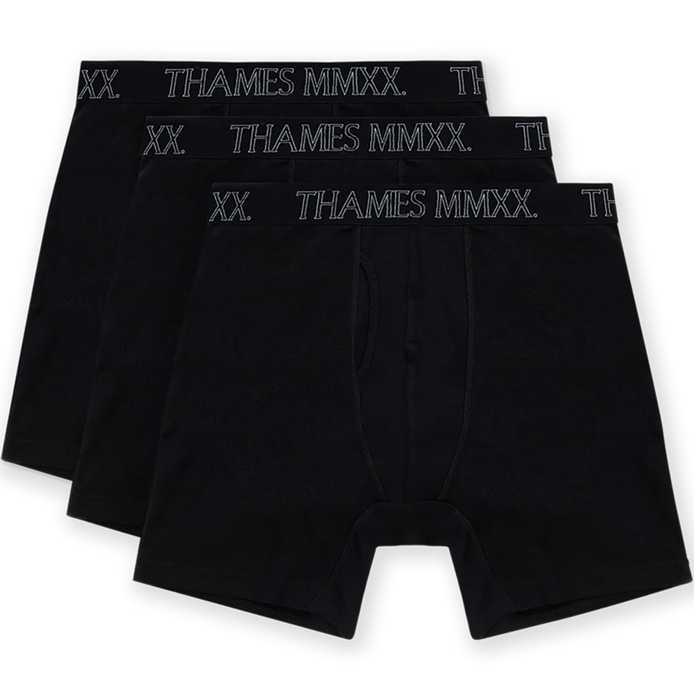 Thames MMXX Outline Boxers Black