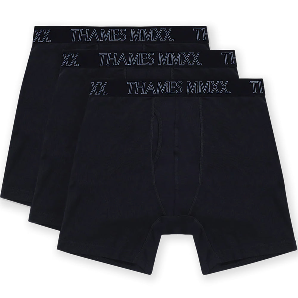 Thames MMXX Outline Boxers Navy
