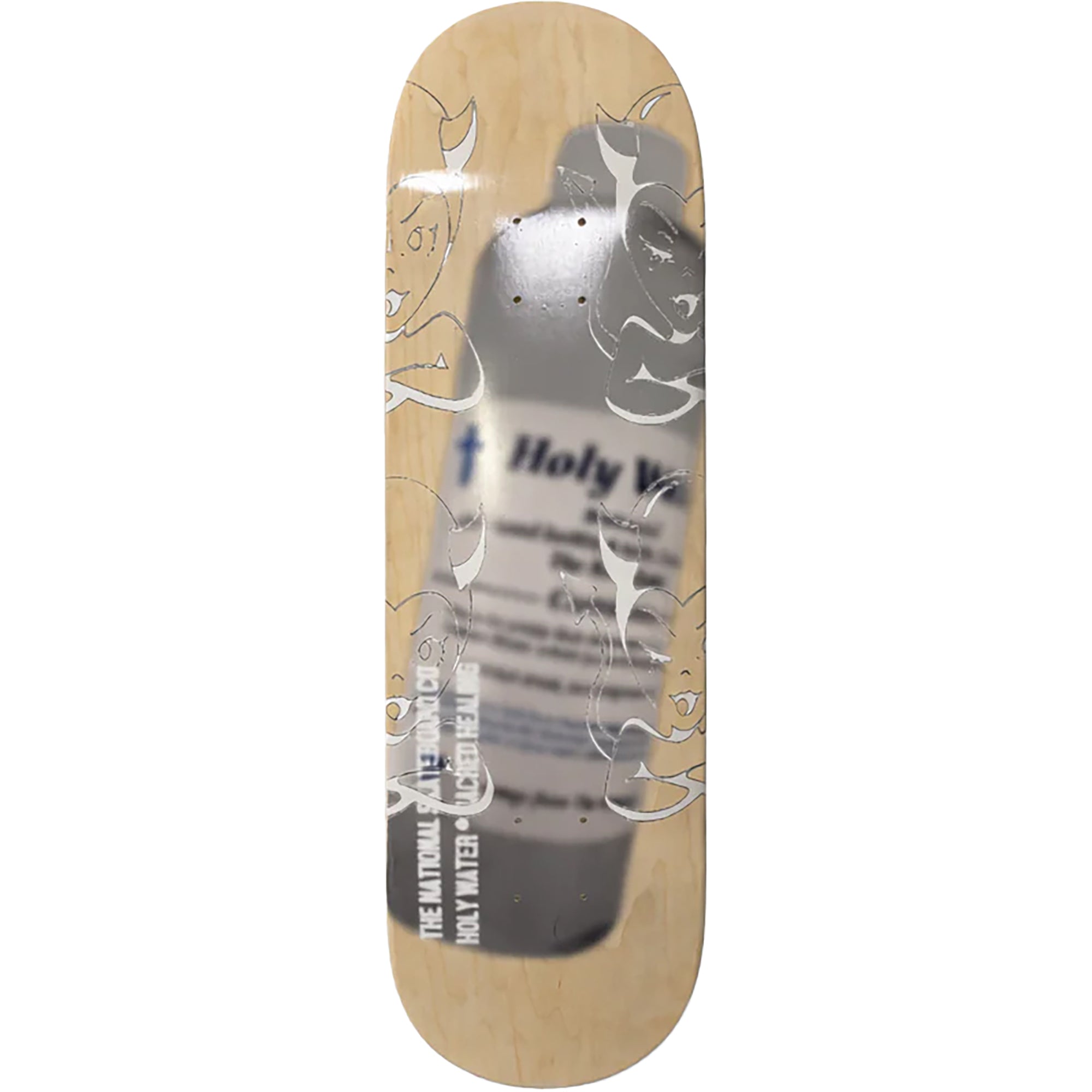 The National Skateboard Co Holy Water Skateboard Deck 8.625"
