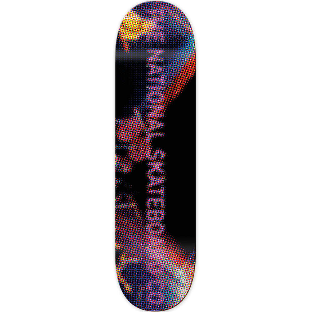 The National Skateboard Co Knebworth Halftone Skateboard Deck 8.625"