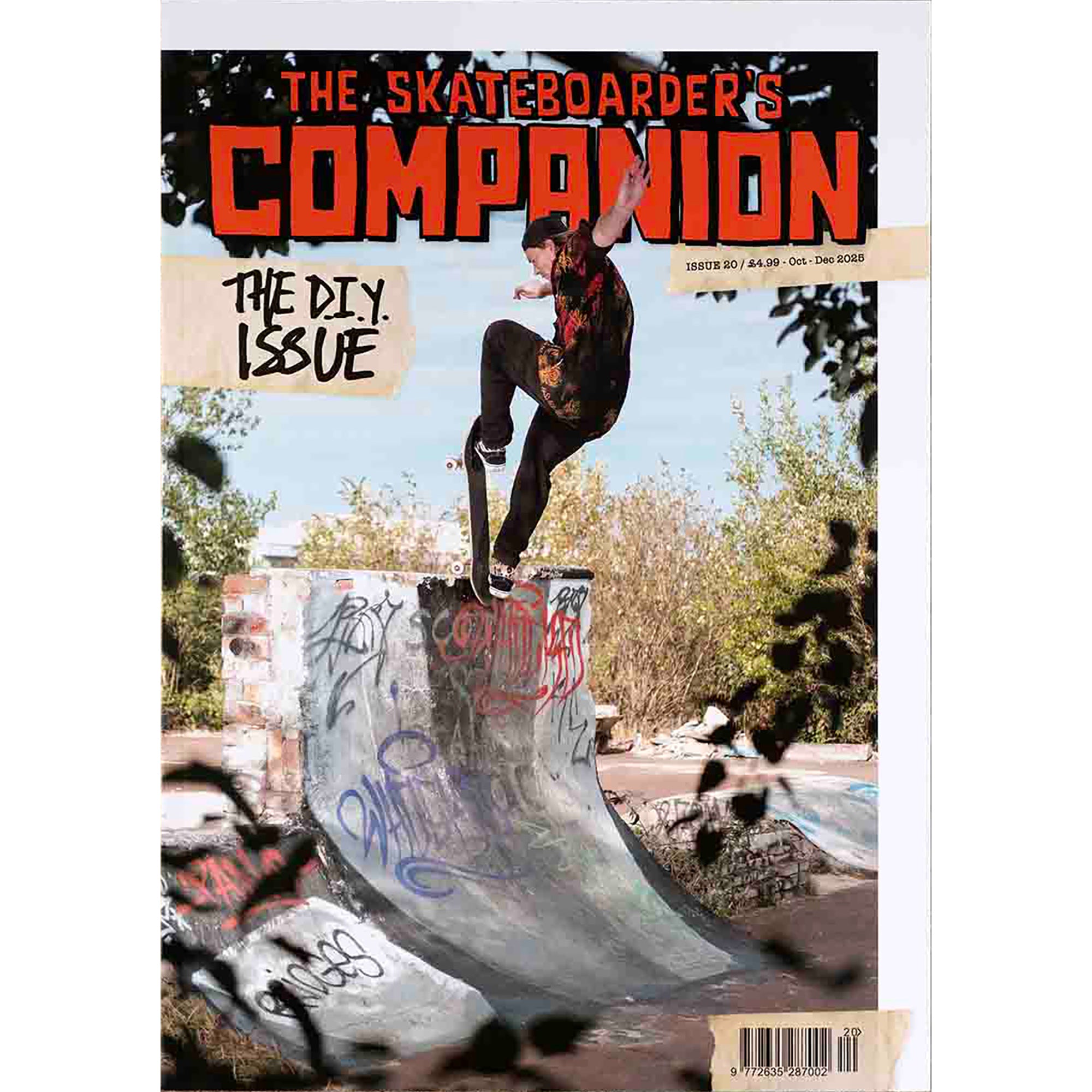 The Skateboarder's Companion Magazine Issue 20 Chris Baillie Cover (free with order over £50)