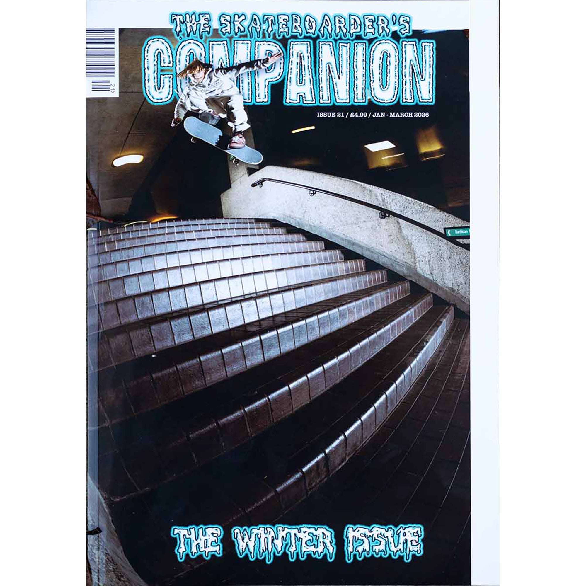 The Skateboarder's Companion Magazine Issue 21 Chris Hoeve Cover (free with order over £50)