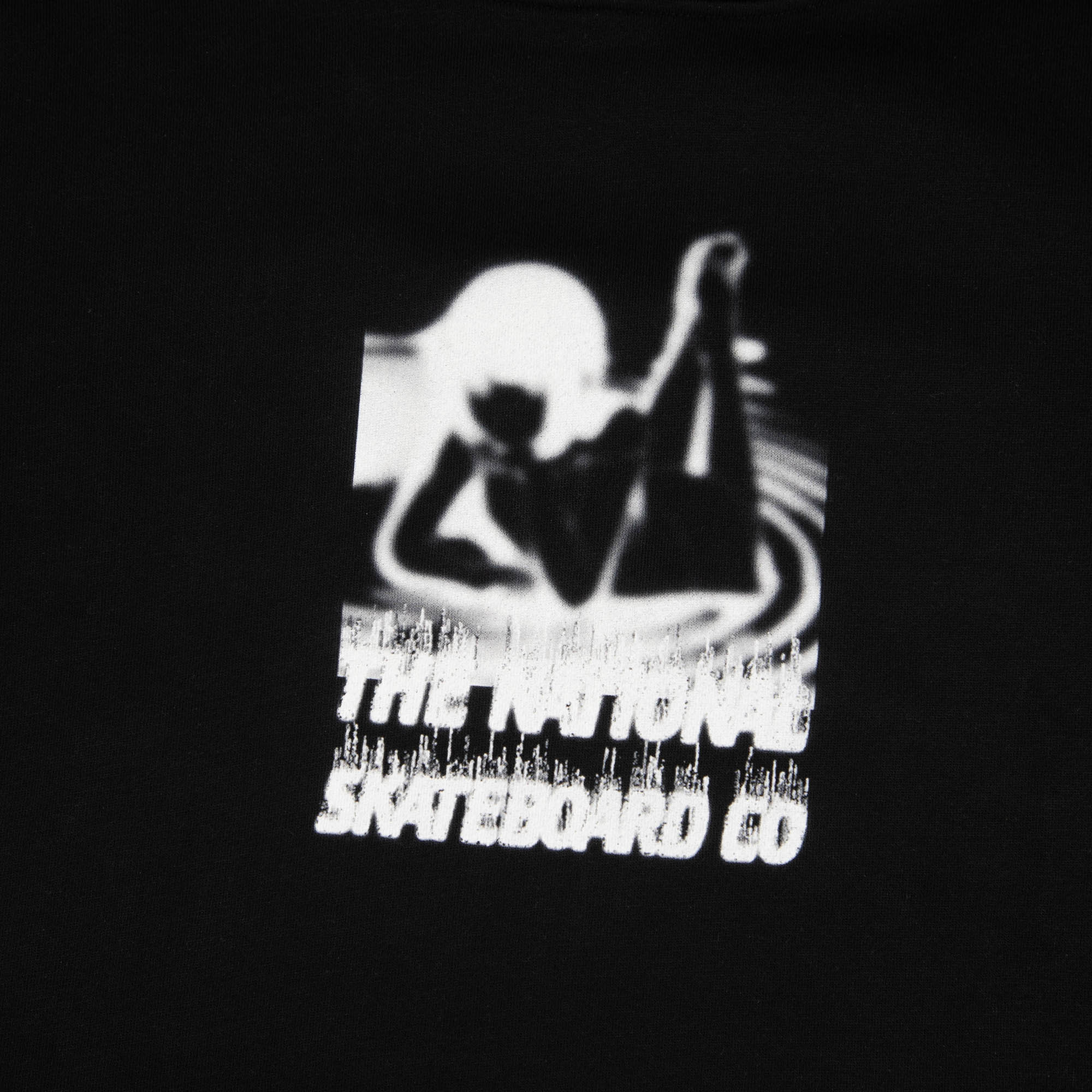 The National Skateboard Co Ethereal Hooded Sweatshirt Black