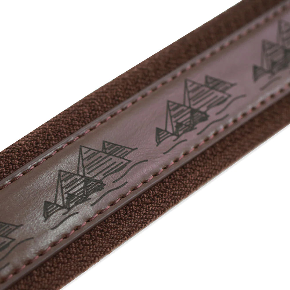 Theories As Above Belt Vegan Leather Brown