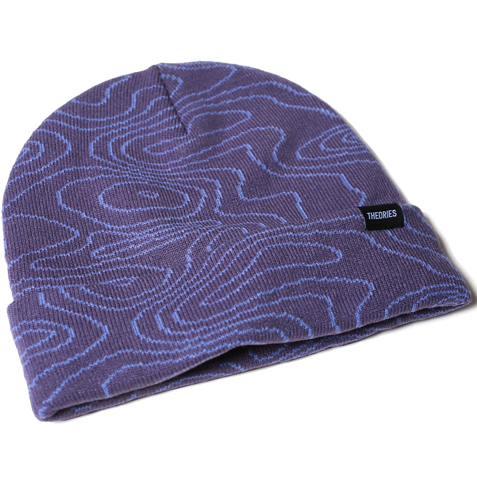 Theories Contour Beanie Eggplant