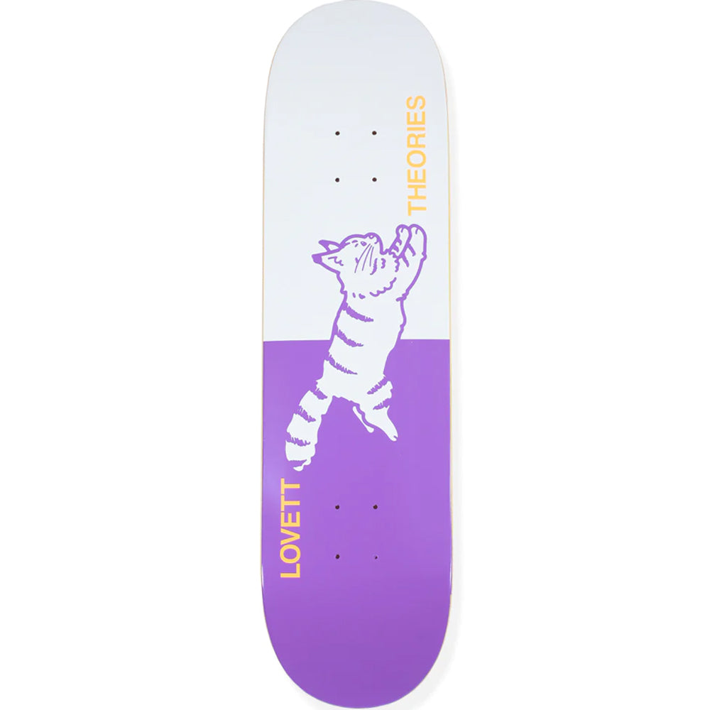 Theories Nyle Lovett Conscious Kitty Skateboard Deck 8.38"
