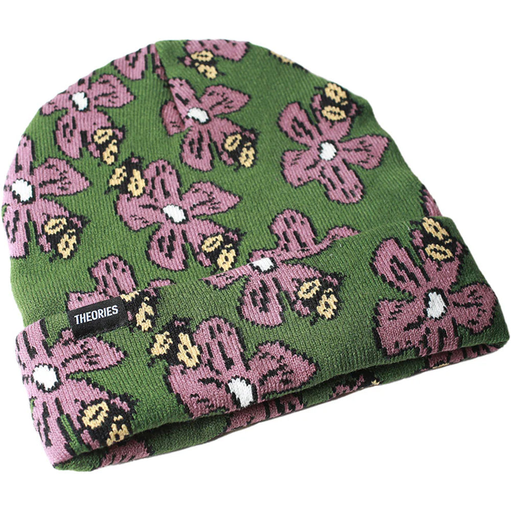 Theories Pollinate Beanie Purple/Green