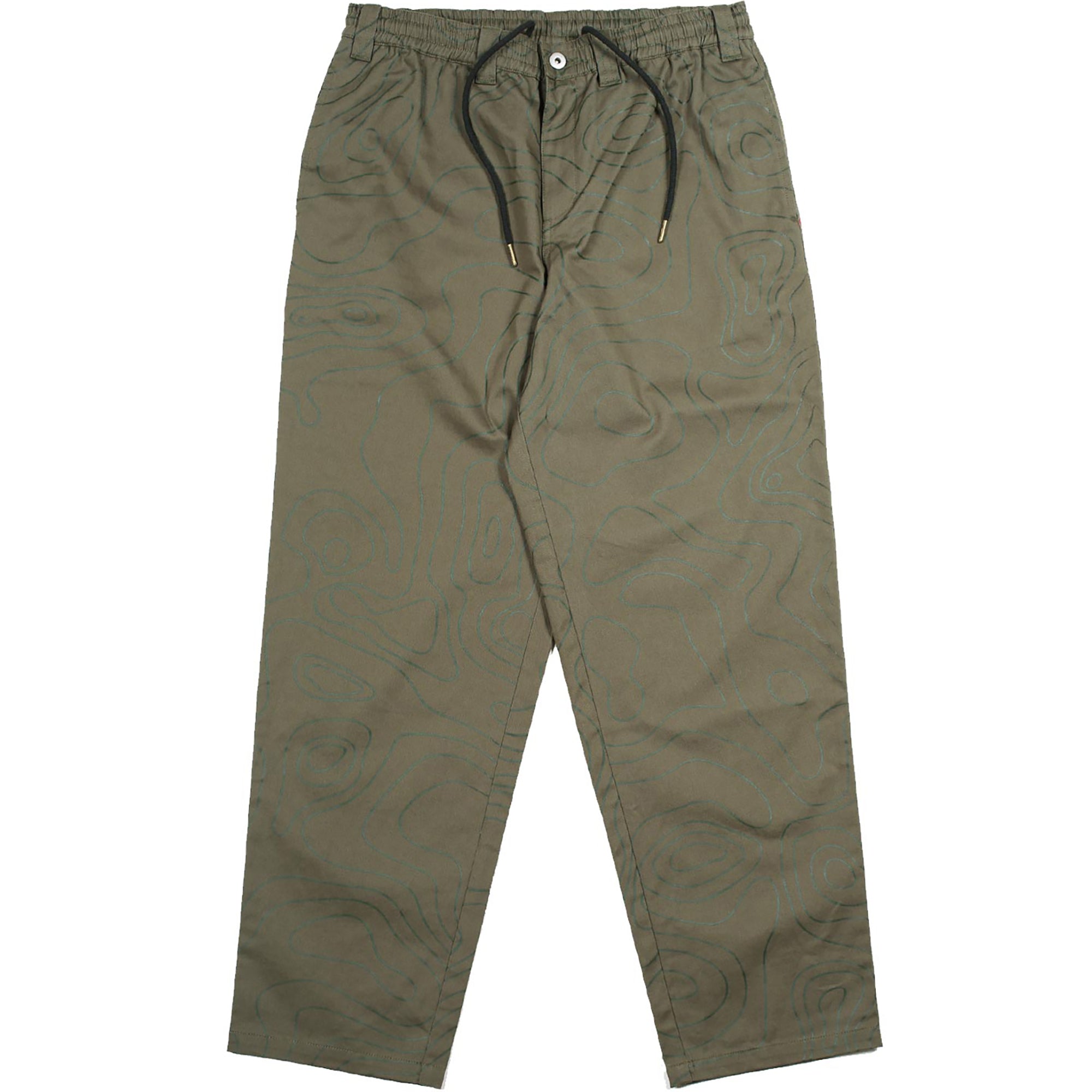 Theories Stamp Lounge Pants Contour Green
