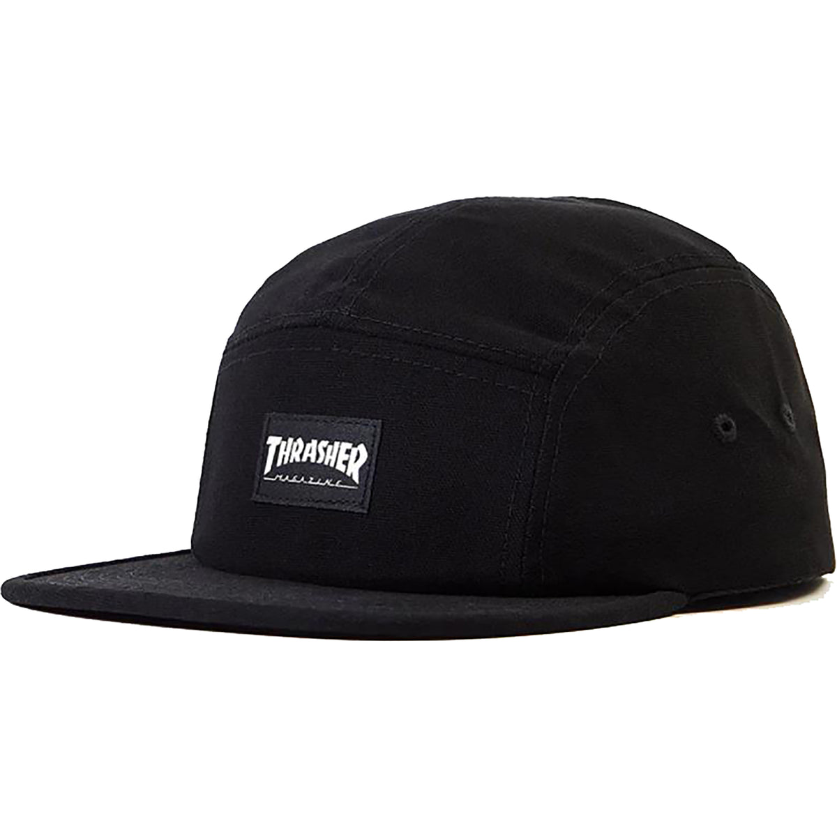 Thrasher 5 Panel Cap Black