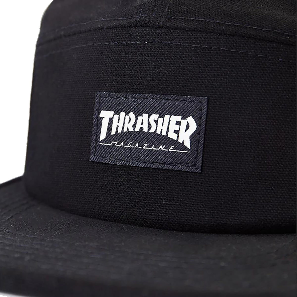 Thrasher 5 Panel Cap Black