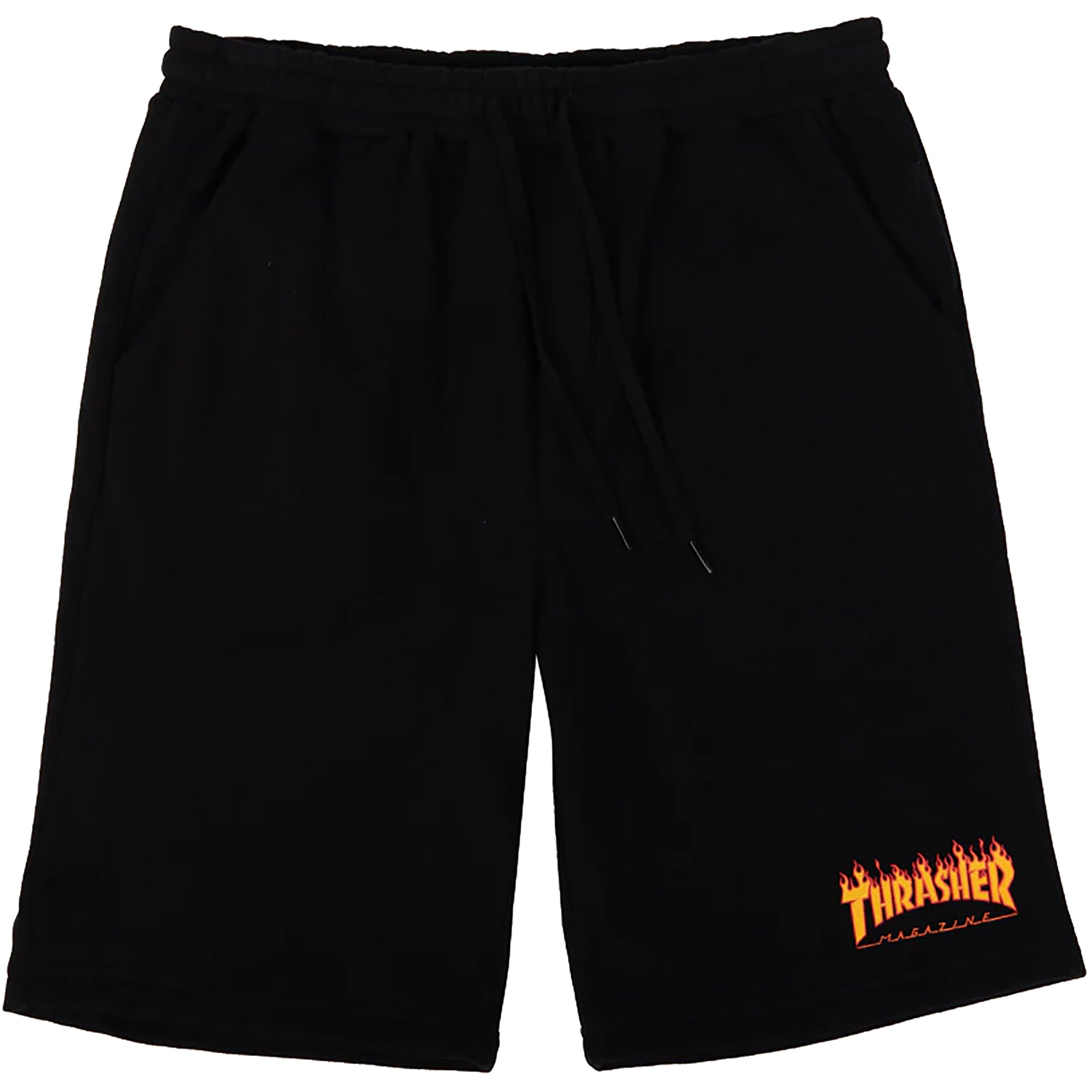 Thrasher Flame P.E. Shorts Black