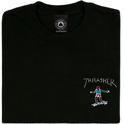 Thrasher Gonz Mini Logo T Shirt Black