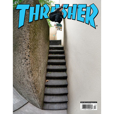 Thrasher Magazine December 2023 Issue 521 Tom Knox Cover
