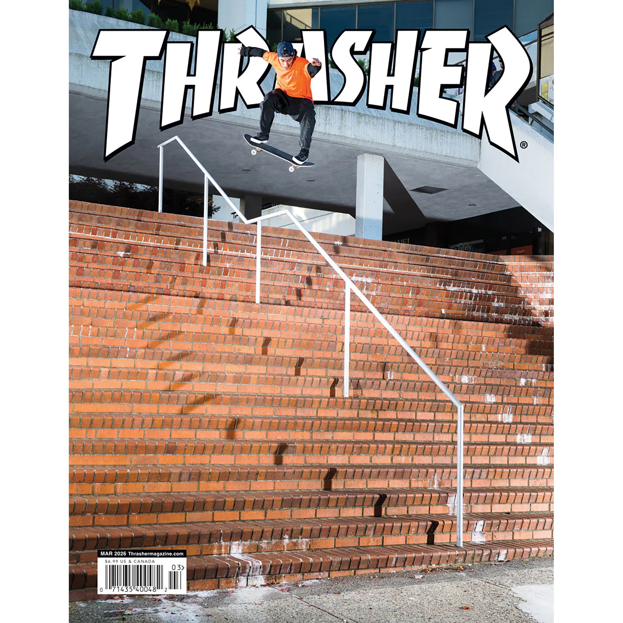 Thrasher Magazine March 2026 Issue 548 Jhanka Gonzalez Cover