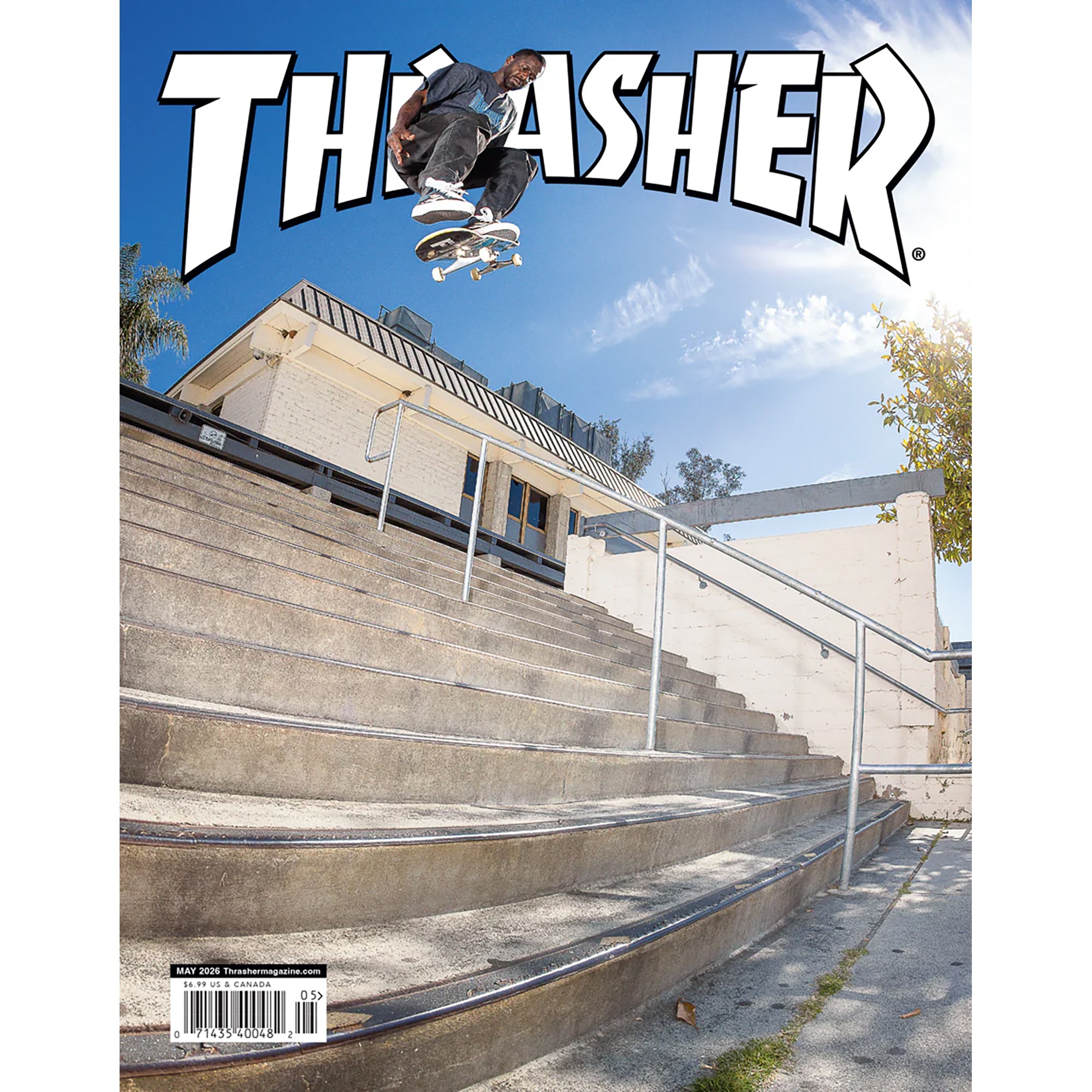Thrasher Magazine May 2026 Issue 550 Antwuan Dixon Cover