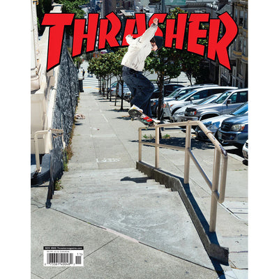 Thrasher Magazine November 2023 Issue 520 Miles Silvas Cover