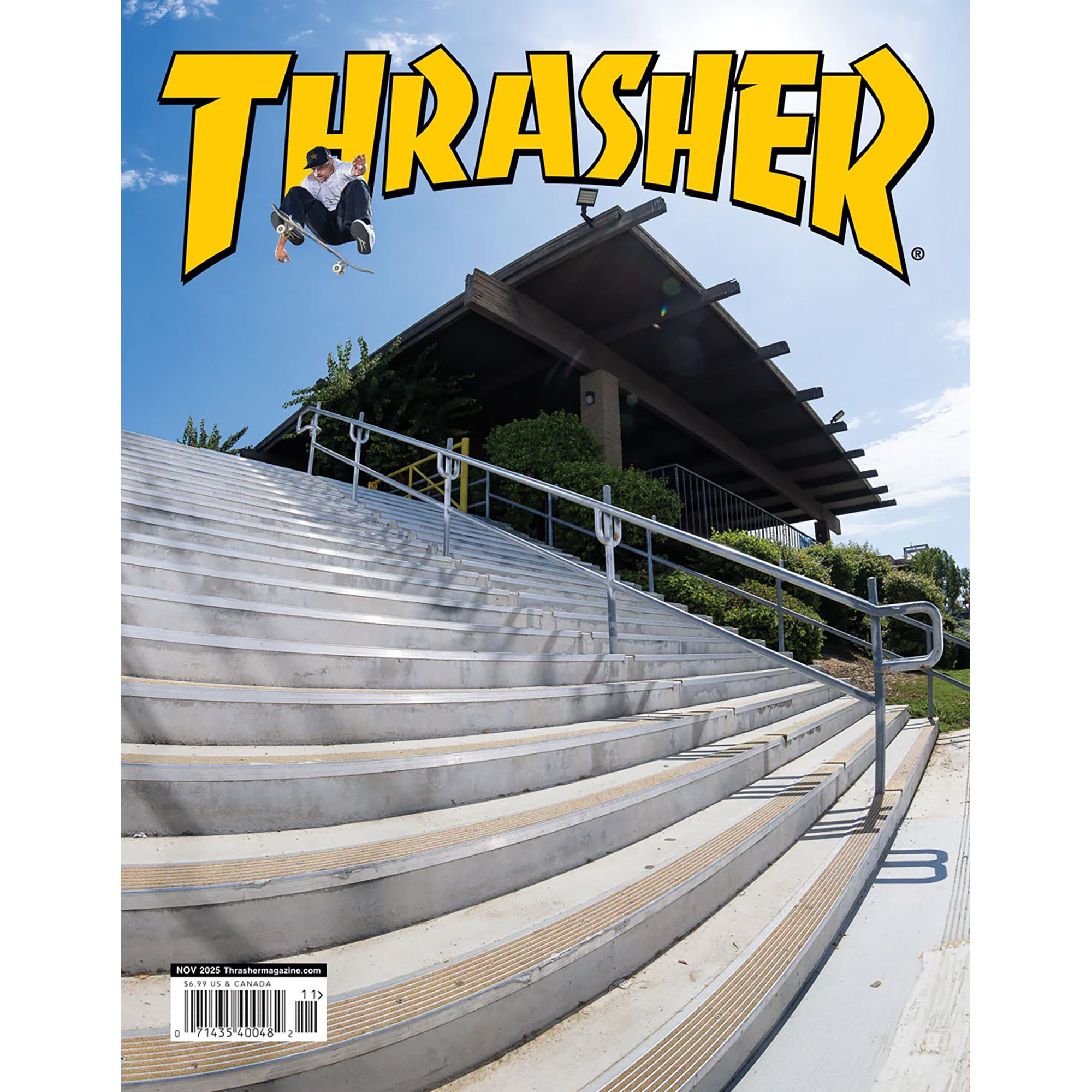 Thrasher Magazine November 2025 Issue 544 Chris Joslin Cover
