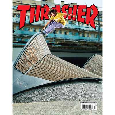 Thrasher Magazine October 2023 Issue 519 Nora Vasconcellos Cover