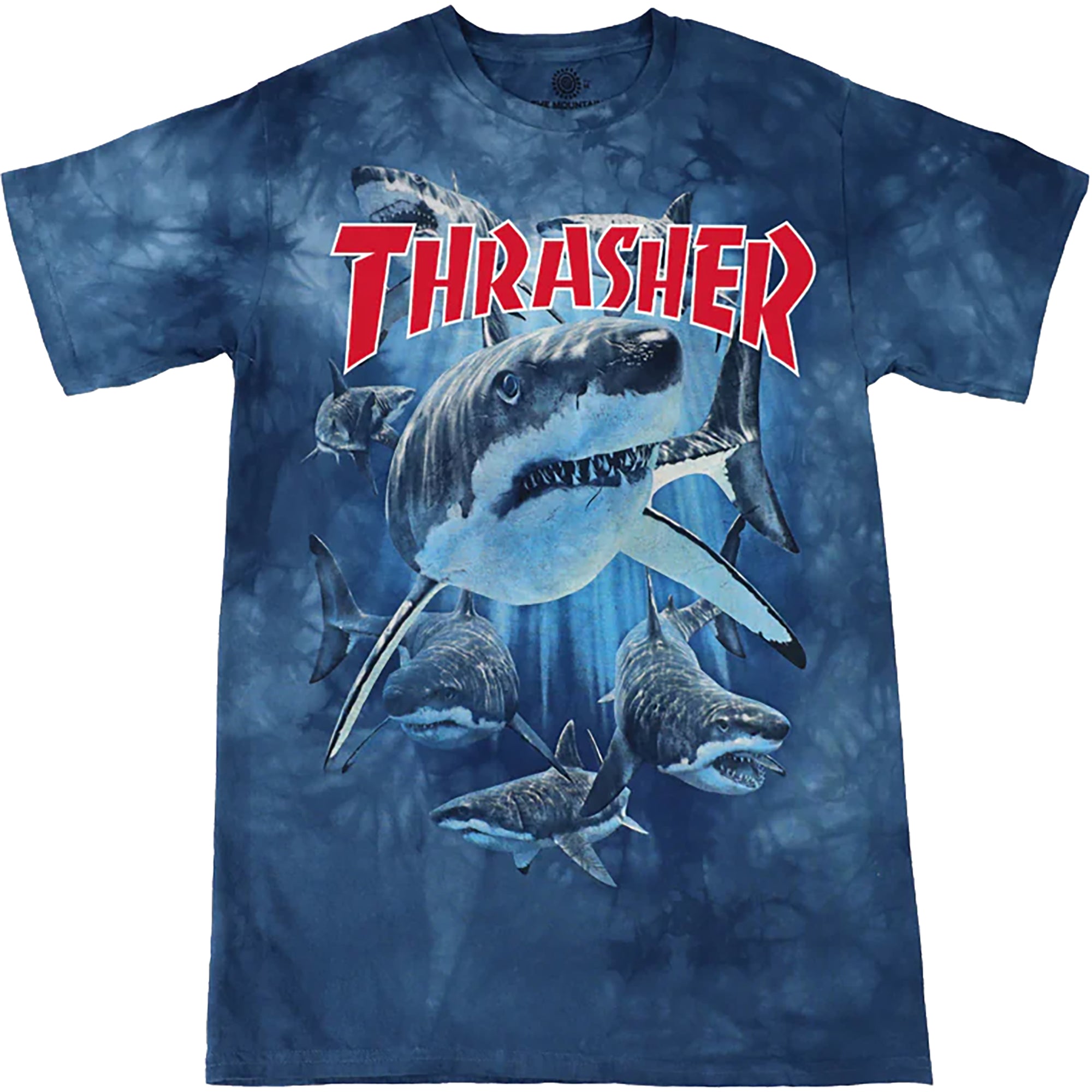 Thrasher Shark T Shirt Blue
