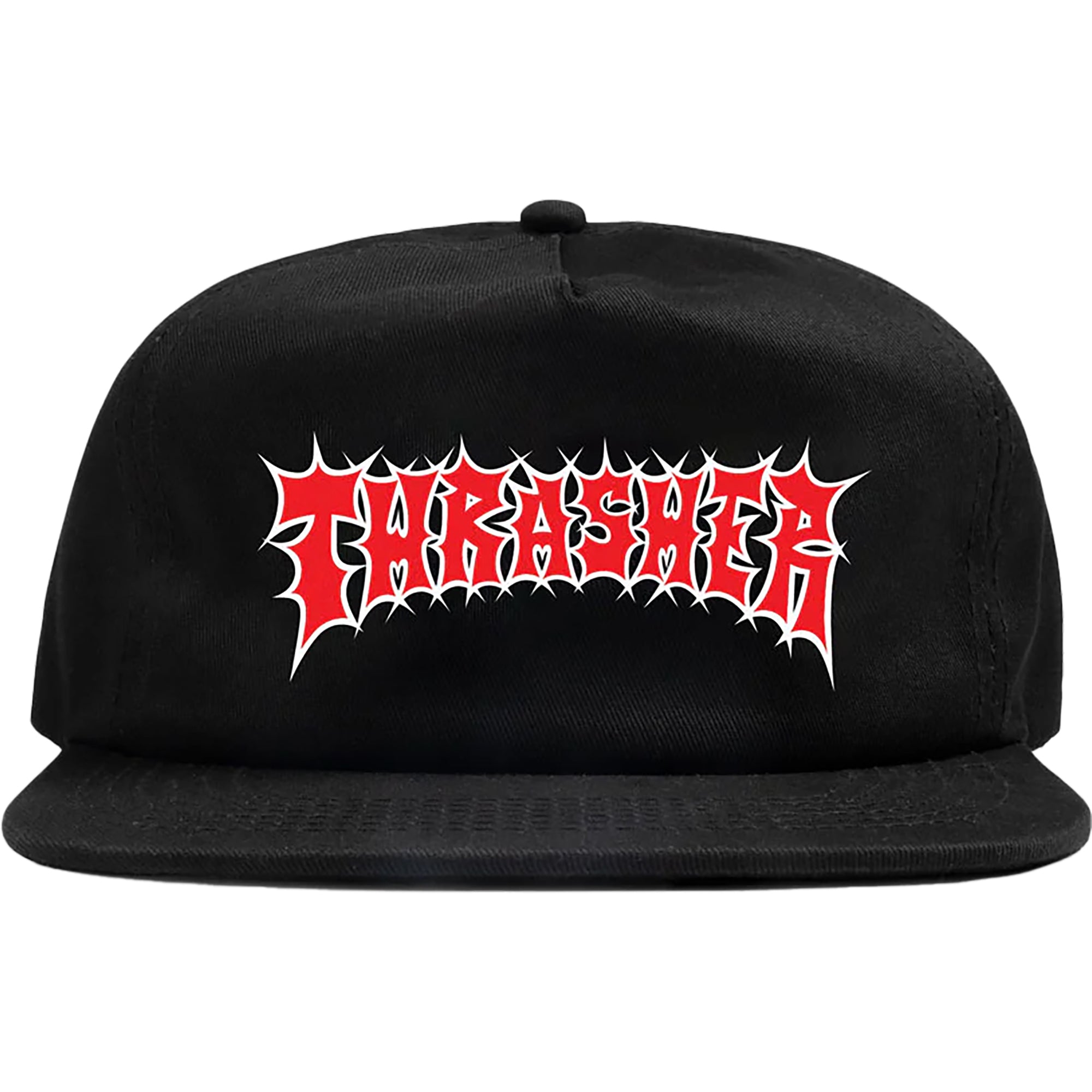 Thrasher Spikey Snapback Hat Black