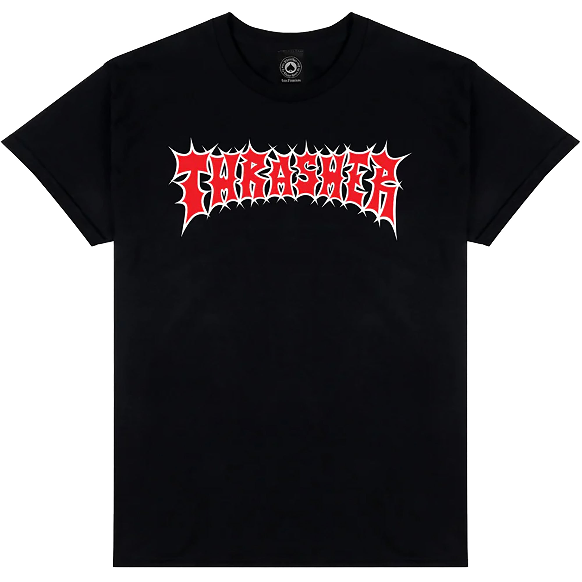 Thrasher Spikey T Shirt Black