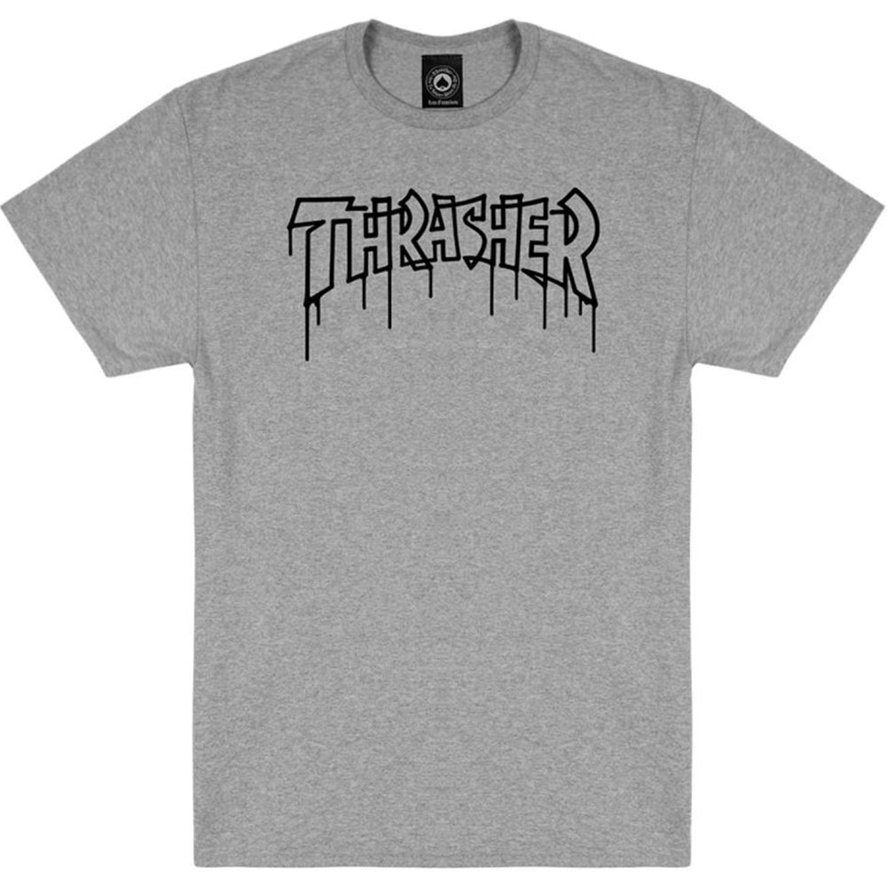 Thrasher One-liner T Shirt Sport Grey