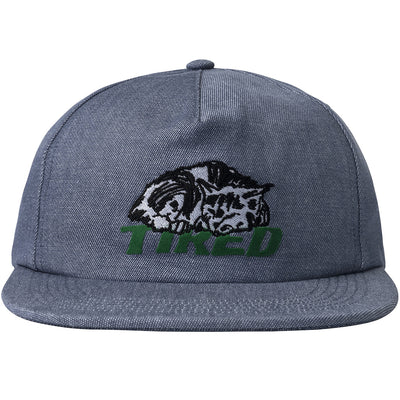 Tired Cat Nap Cap Denim