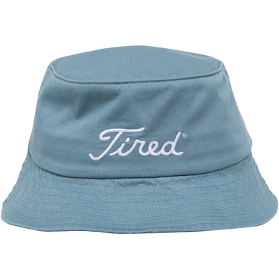Tired Golf Bucket Hat Blue