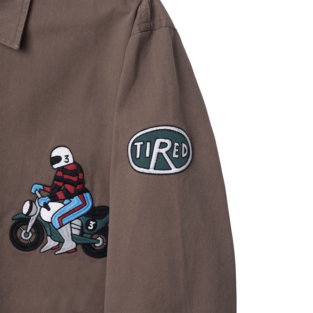 Tired Moto Field Coat Chocolate Chip