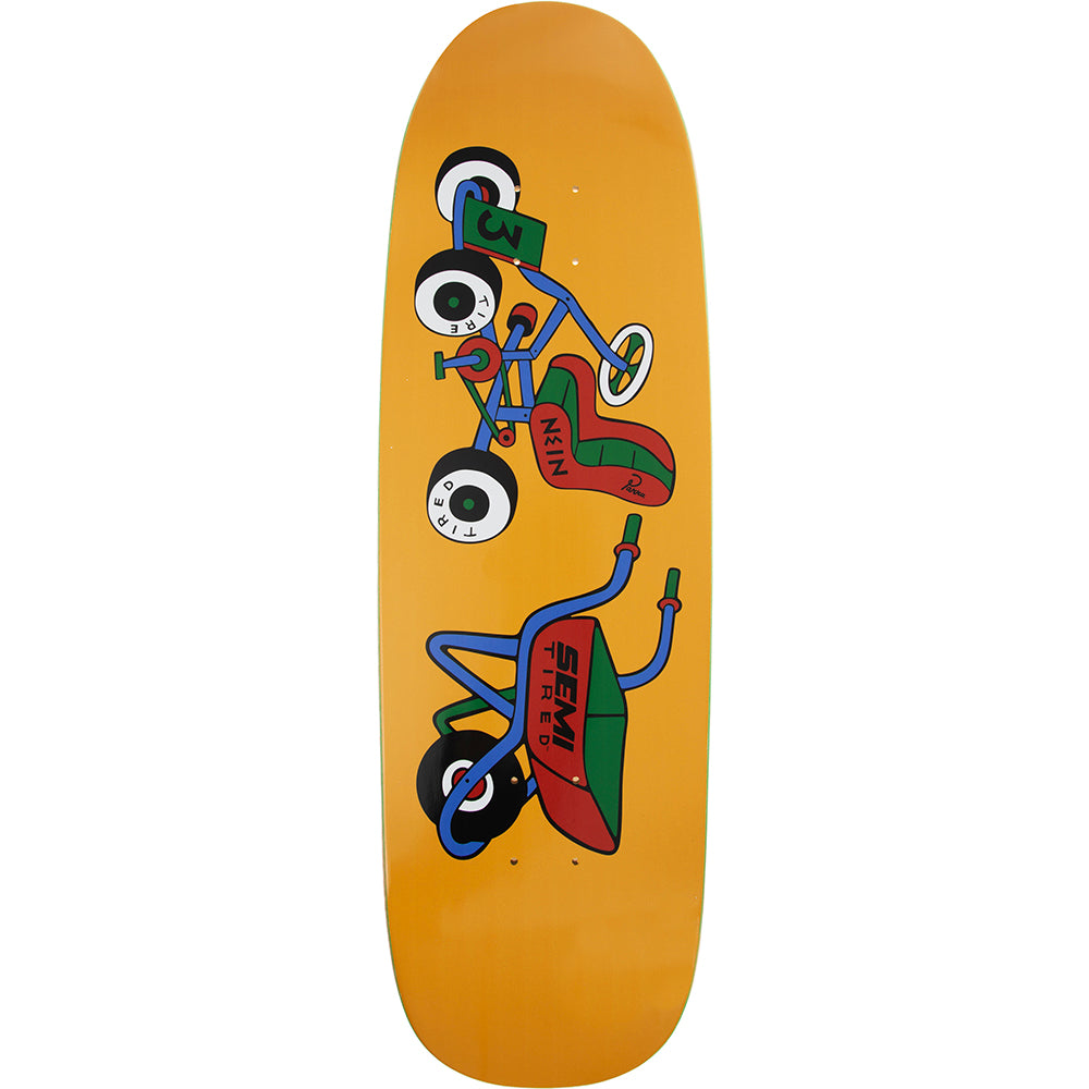 Tired Semi Tired Sigar Skateboard Deck 9.23"