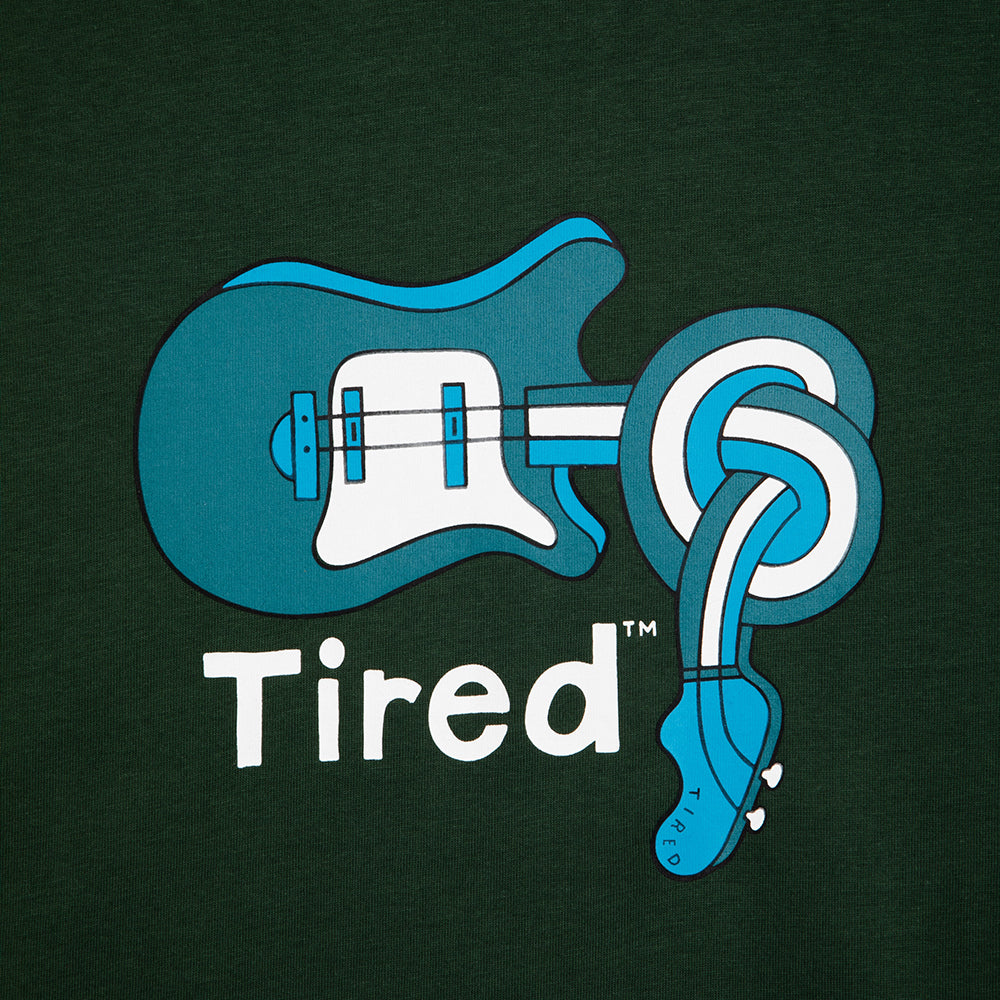 Tired Spinal Tap Tee Forest Green