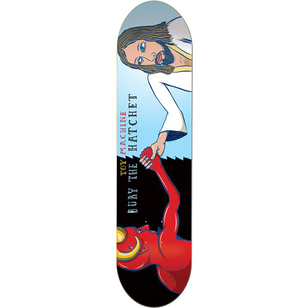 Toy Machine Bury The Hatchet Skateboard Deck 8.5"