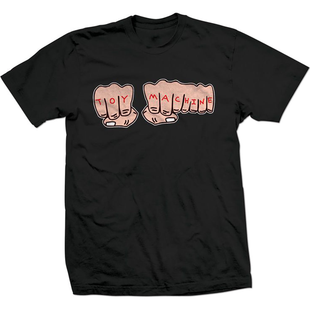 Toy Machine Fists T Shirt Black