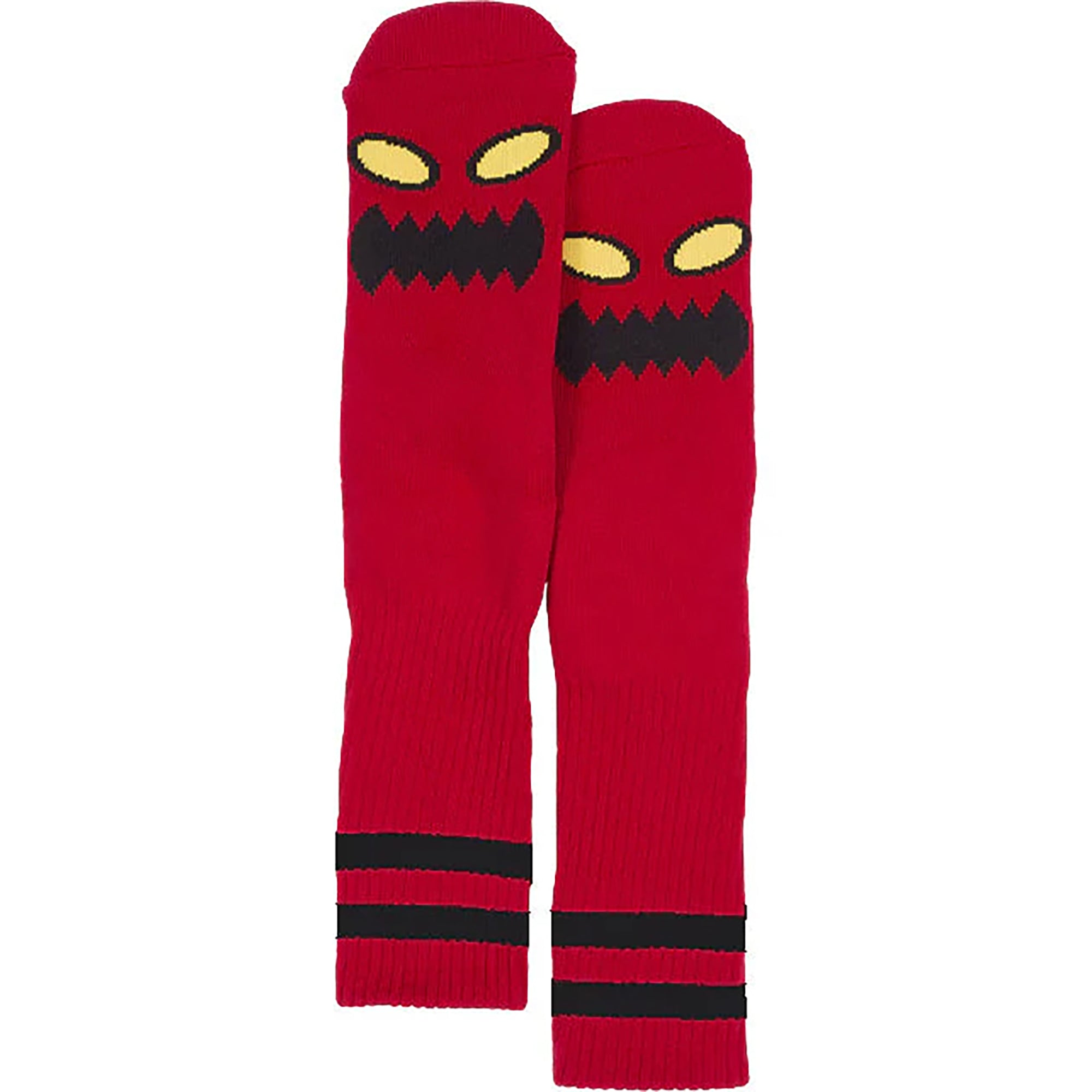 Toy Machine Monster Face Socks Red