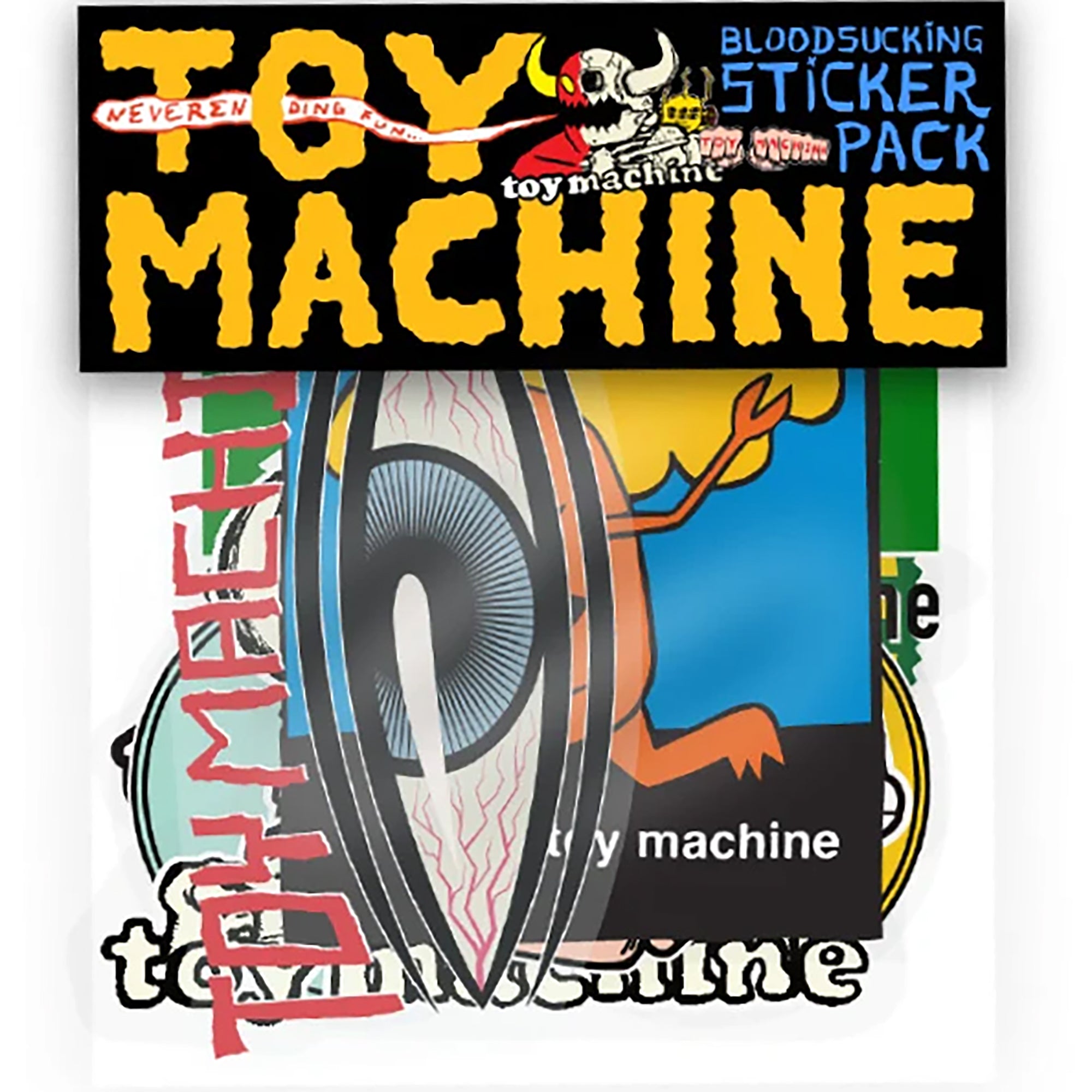 Toy Machine Sticker Pack #1