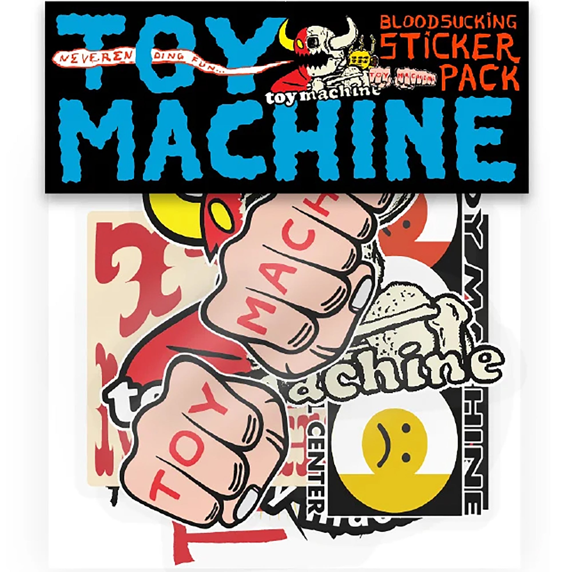 Toy Machine Sticker Pack #2