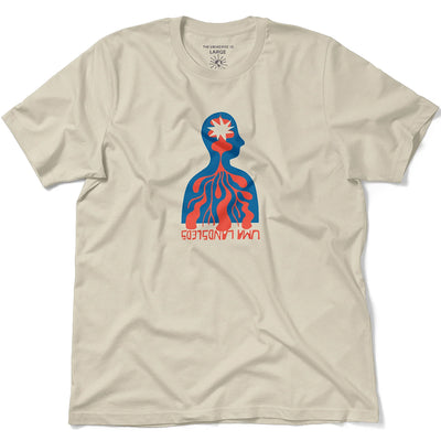 Uma Landsleds Starhead Tee Natural